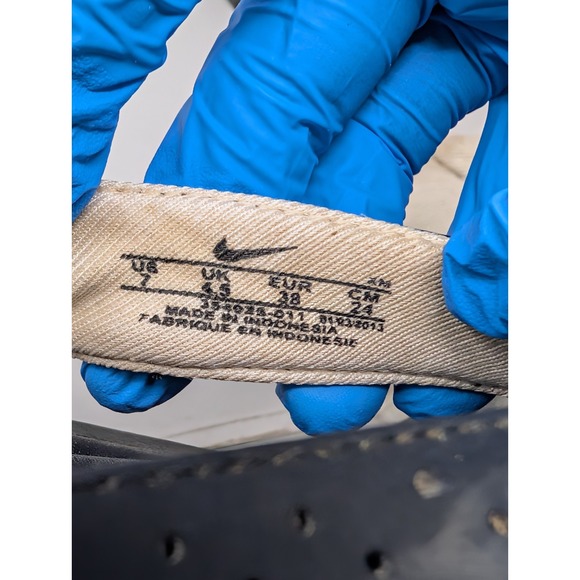 Nike Comfort Footbed Thong Flip Flops Womens Size 7 Sandals Black 354925-011 - Picture 6 of 6